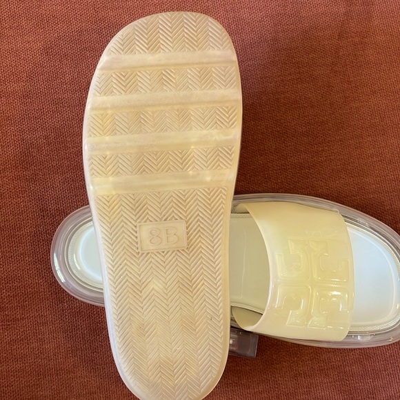 Tory Burch Bubble Jelly Slides Sandal Size 8B - Picture 4 of 4